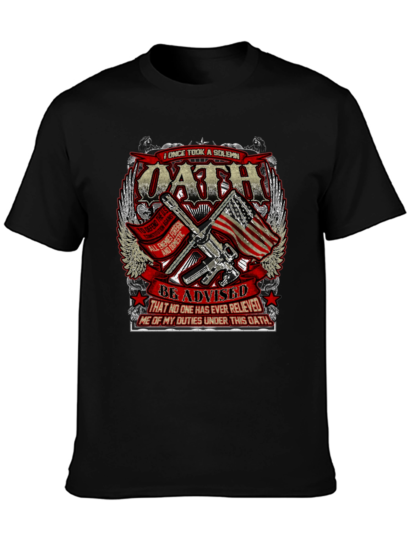 Oath T-Shirt - Patriotic Design