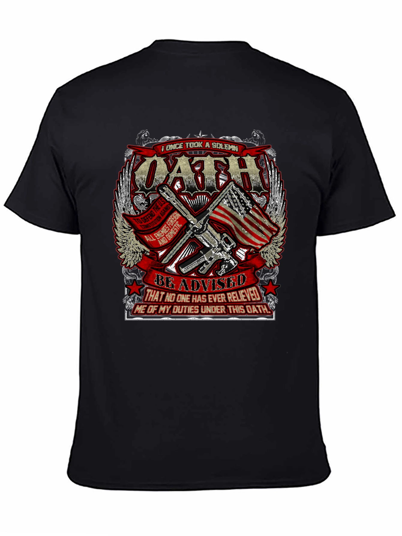 Oath T-Shirt - Patriotic Design