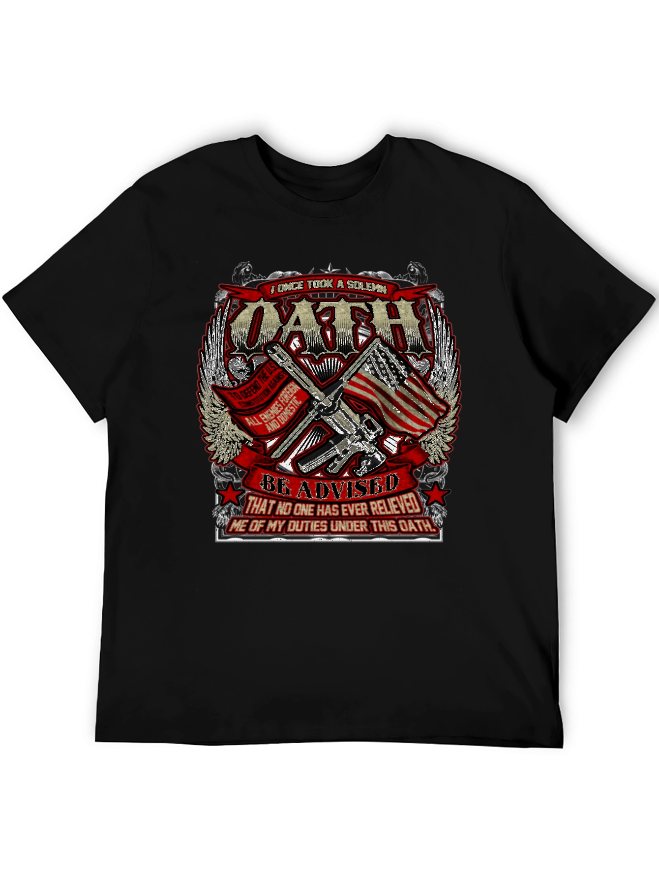 Oath T-Shirt - Patriotic Design