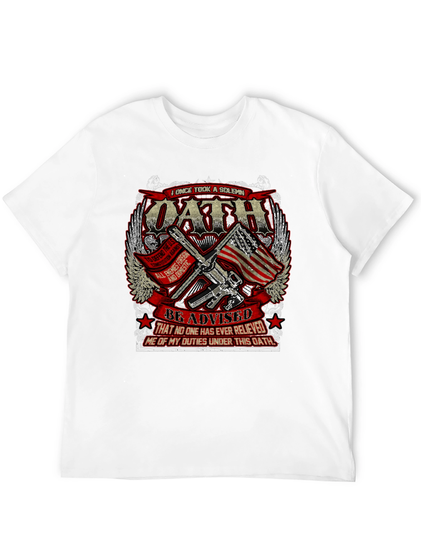 Oath T-Shirt - Patriotic Design