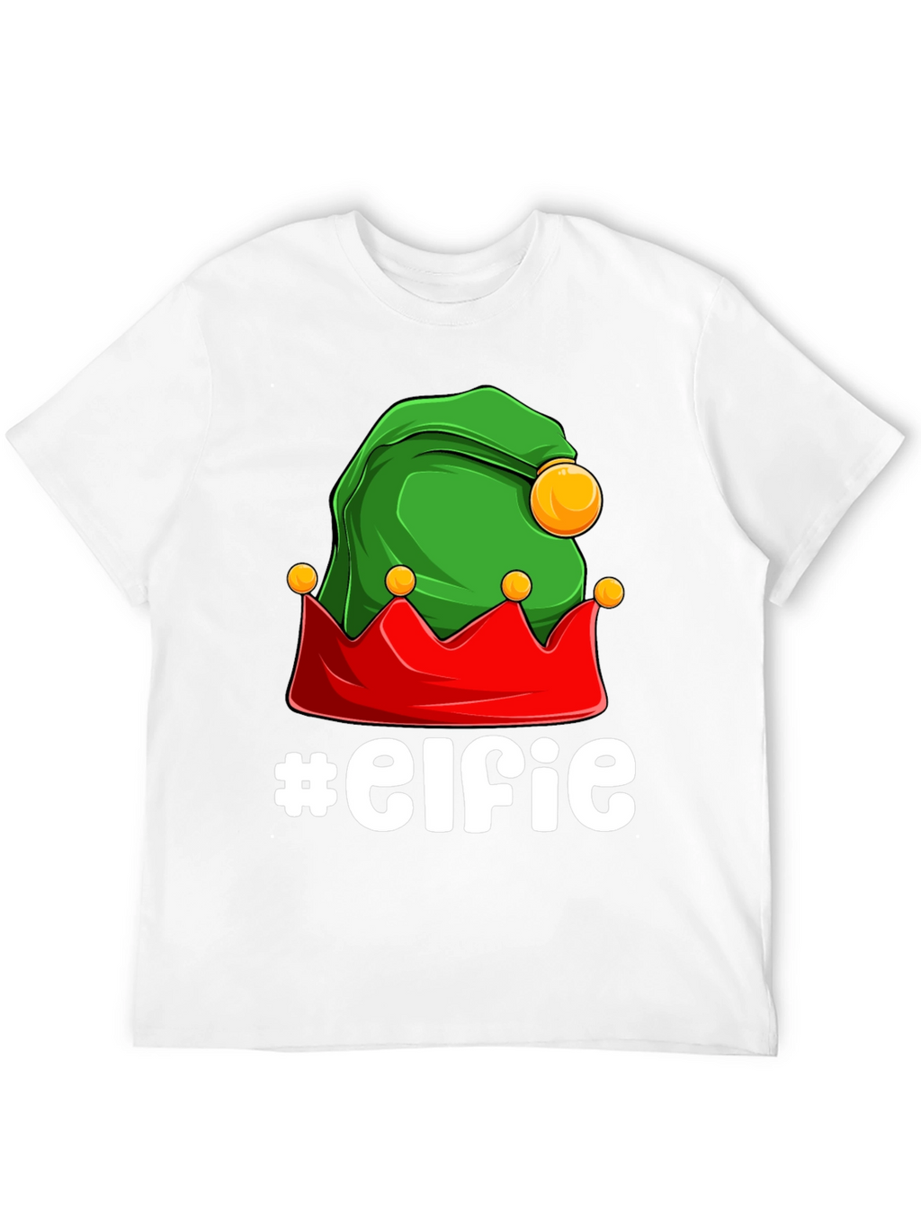 Elfie T-Shirt: Festive Holiday Graphic Tee