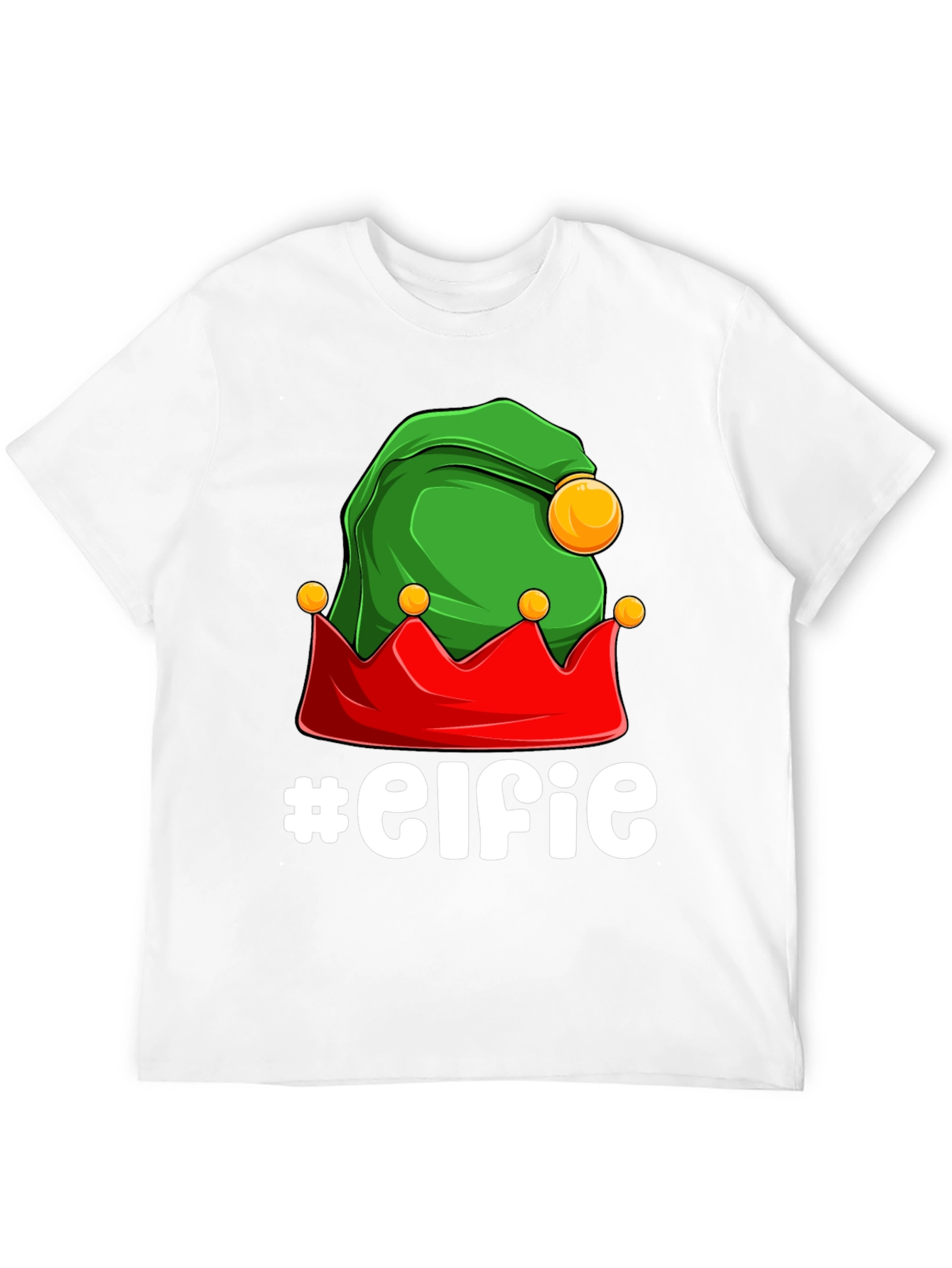 Elfie T-Shirt: Festive Holiday Graphic Tee
