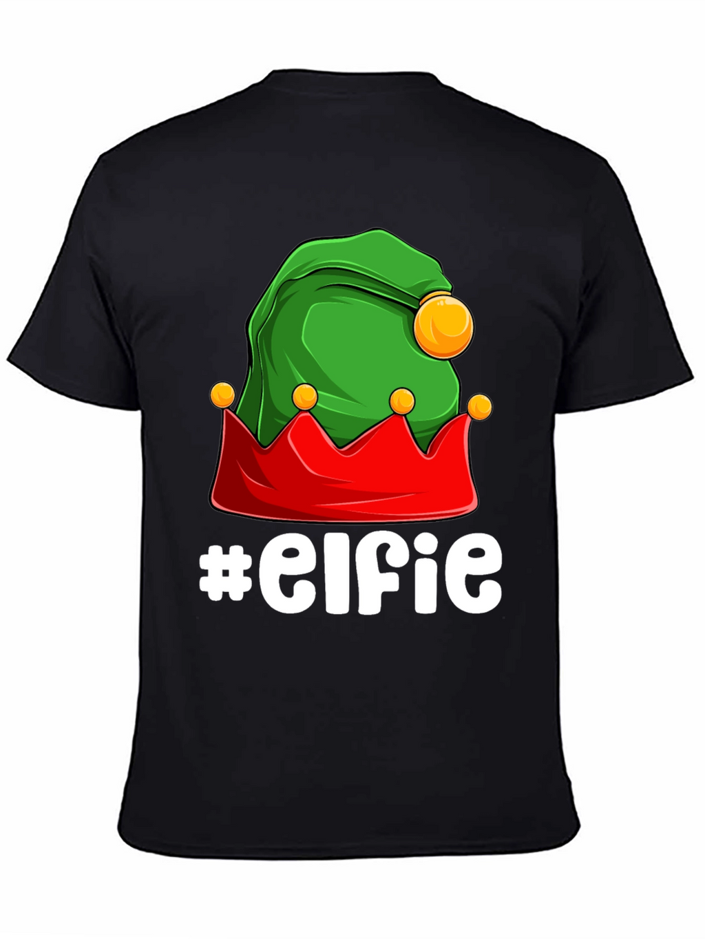 Elfie T-Shirt: Festive Holiday Graphic Tee