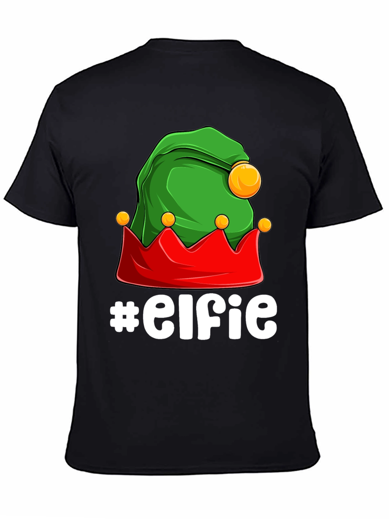 Elfie T-Shirt: Festive Holiday Graphic Tee