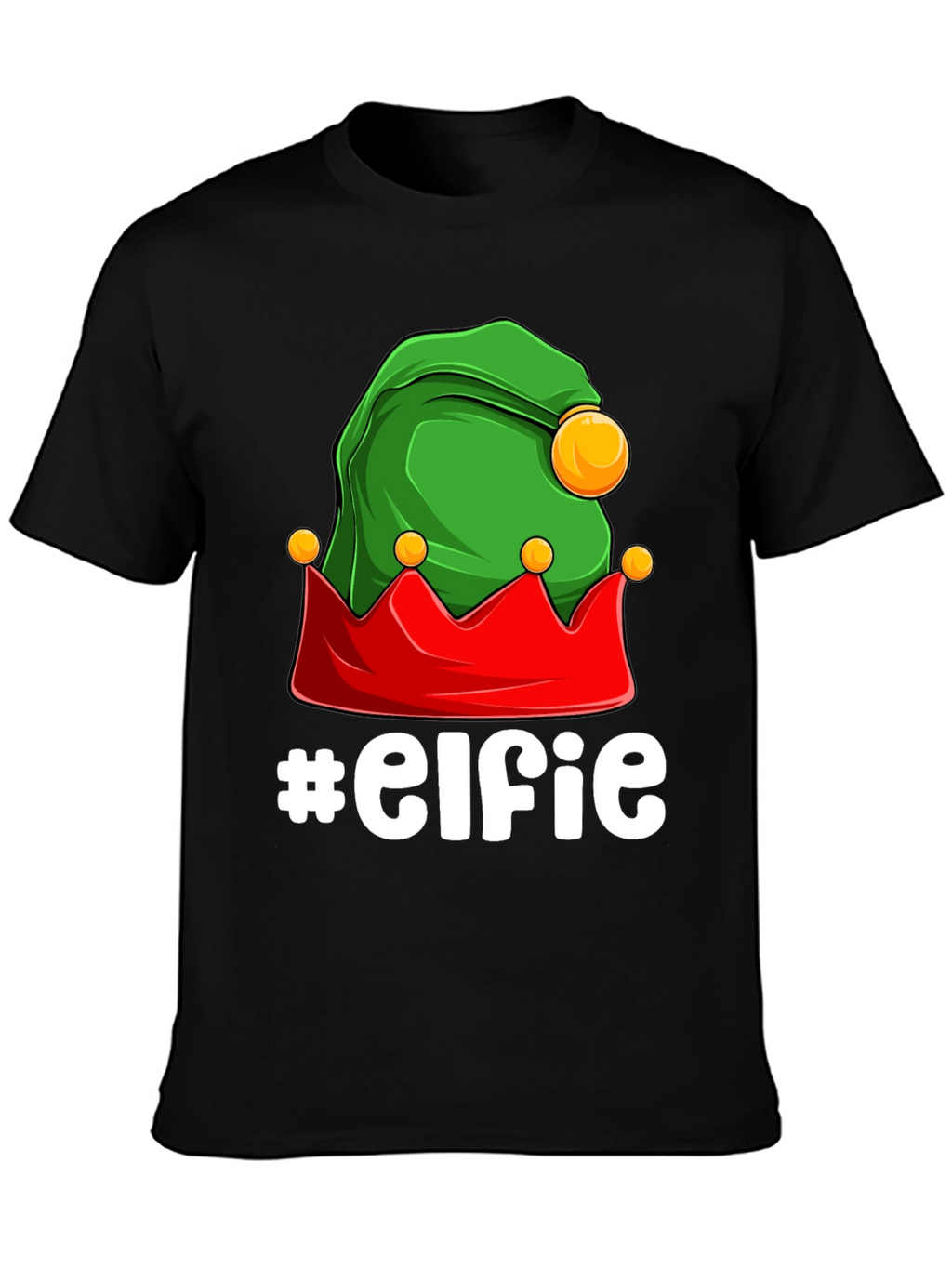 Elfie T-Shirt: Festive Holiday Graphic Tee