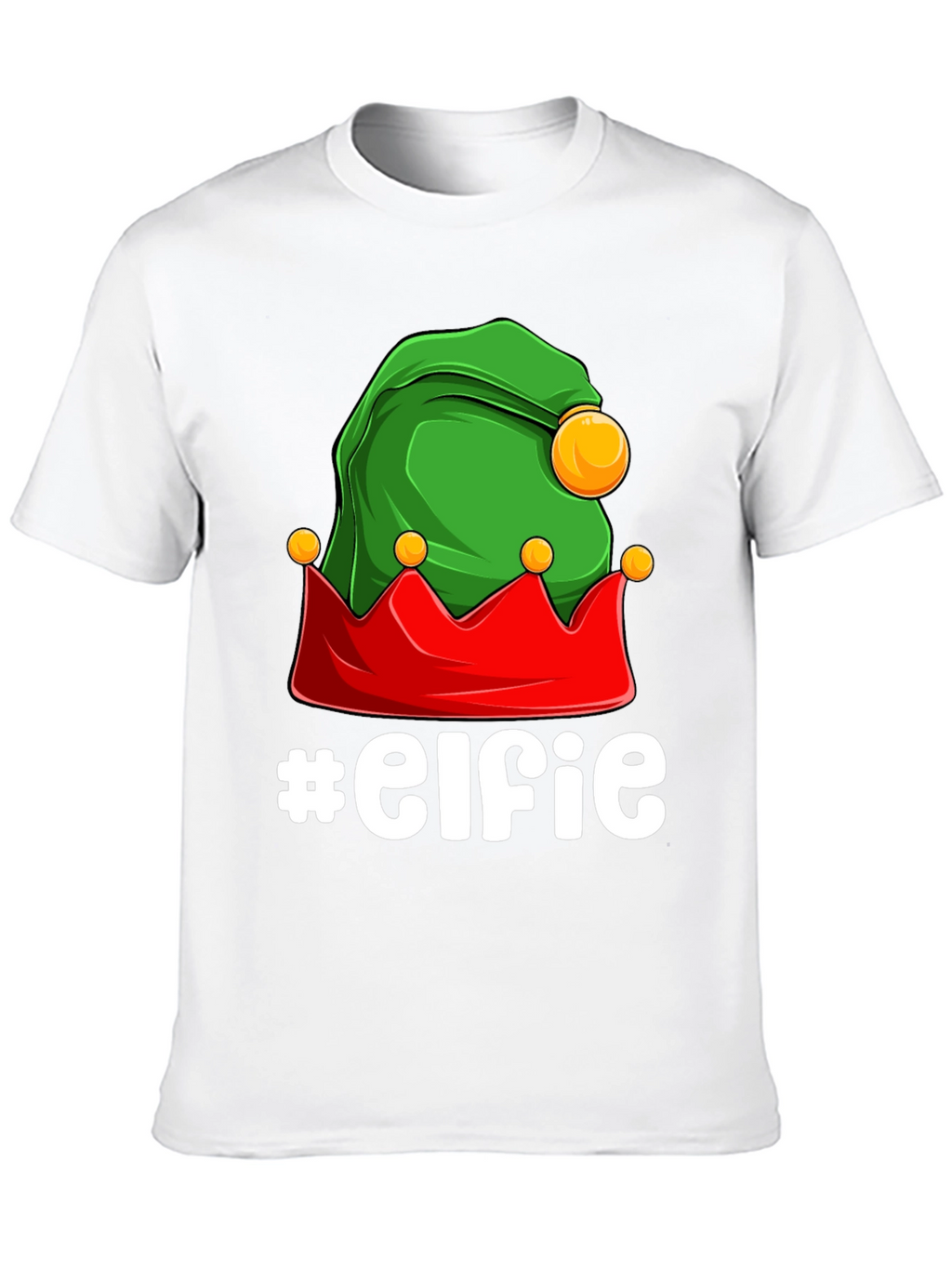 Elfie T-Shirt: Festive Holiday Graphic Tee