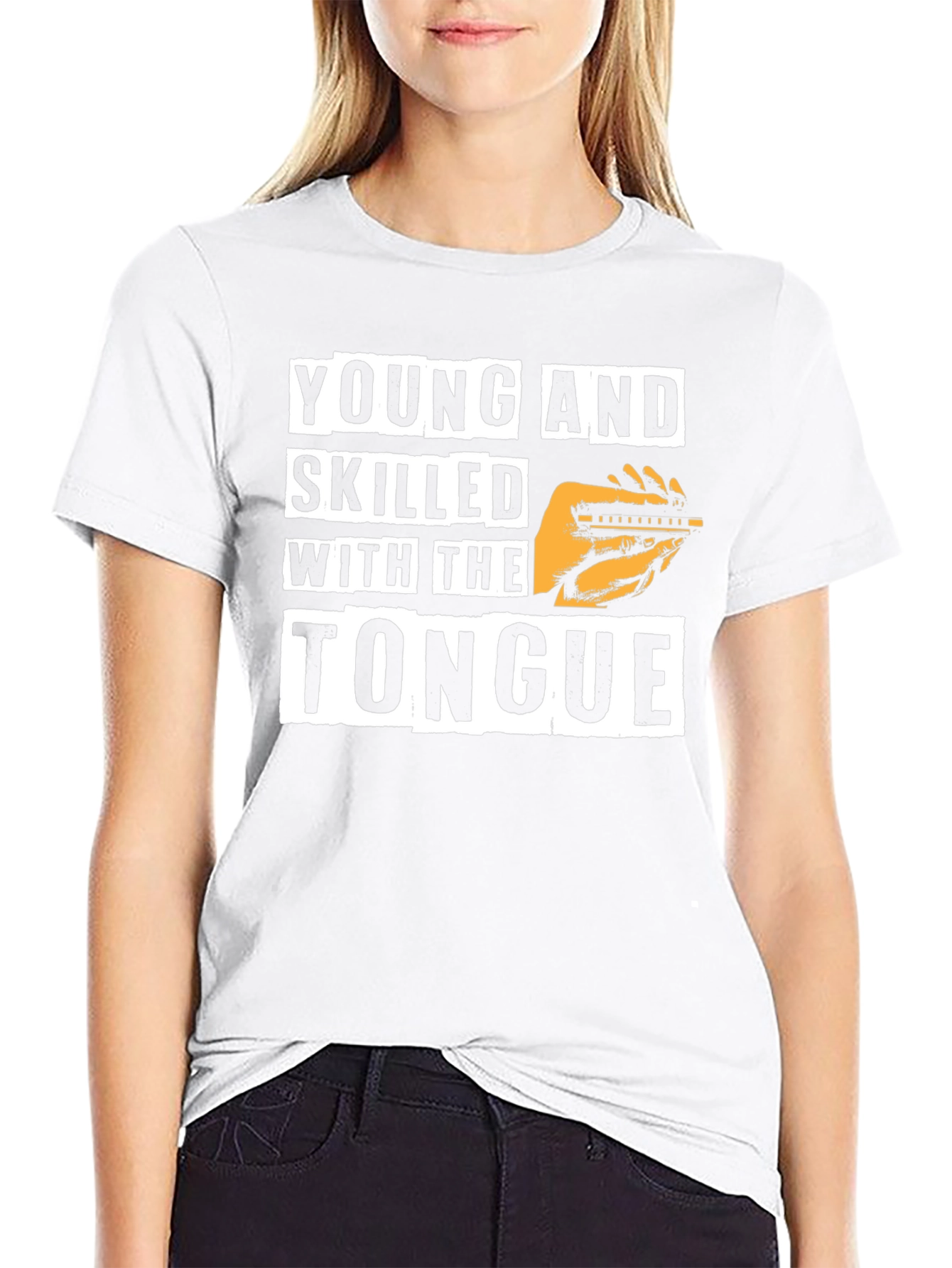 Young and Skilled T-Shirt - Black Graphic Tee