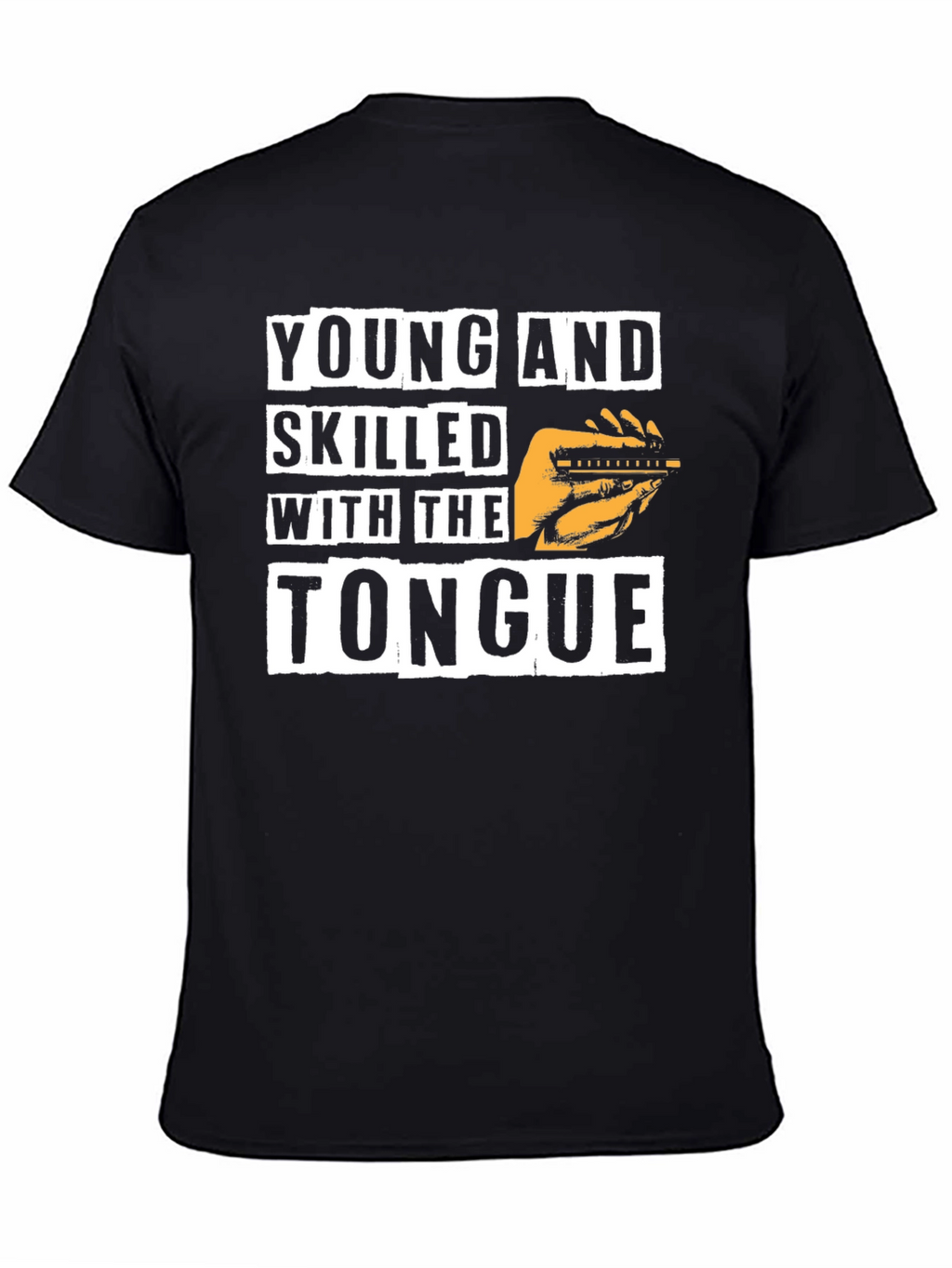 Young and Skilled T-Shirt - Black Graphic Tee