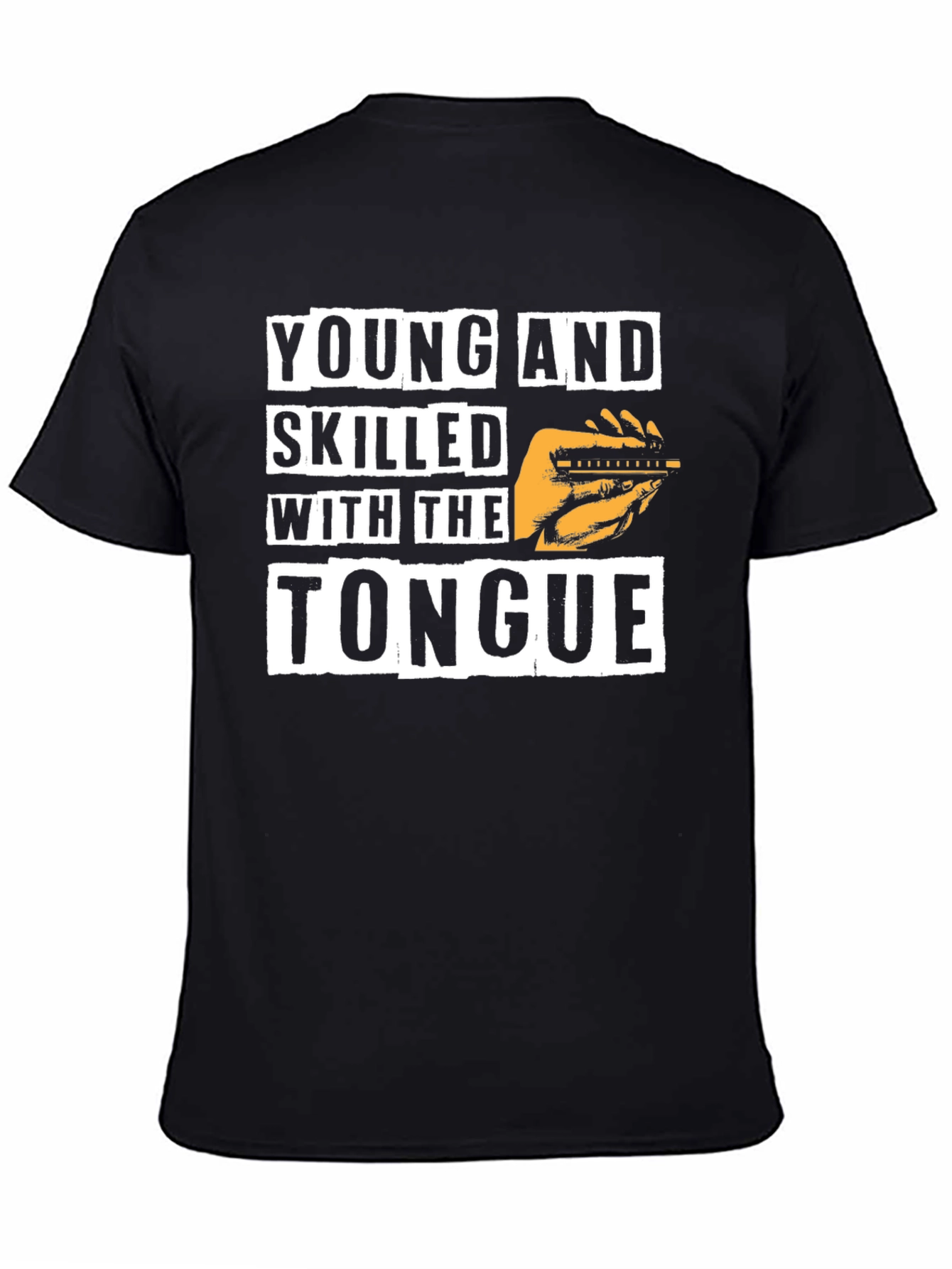 Young and Skilled T-Shirt - Black Graphic Tee