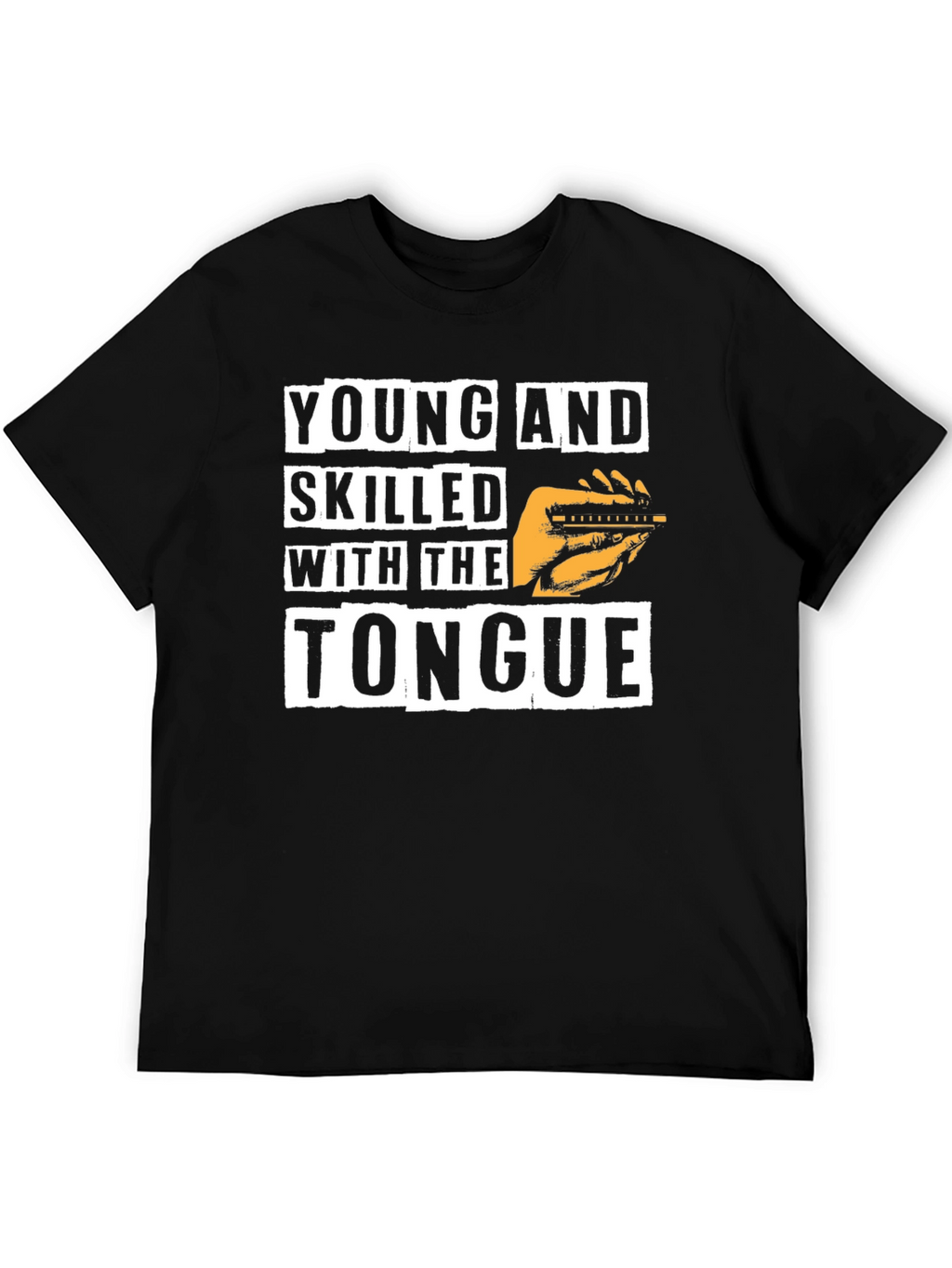 Young and Skilled T-Shirt - Black Graphic Tee