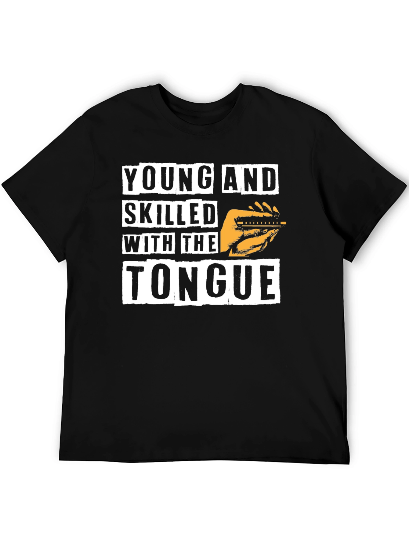 Young and Skilled T-Shirt - Black Graphic Tee