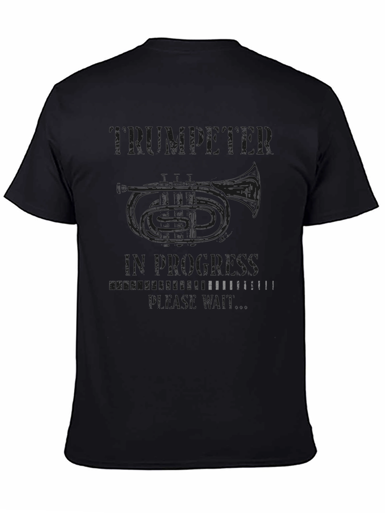 Tuba Player In Progress Funny Band T-Shirt