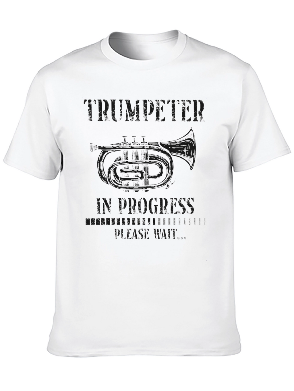 Tuba Player In Progress Funny Band T-Shirt