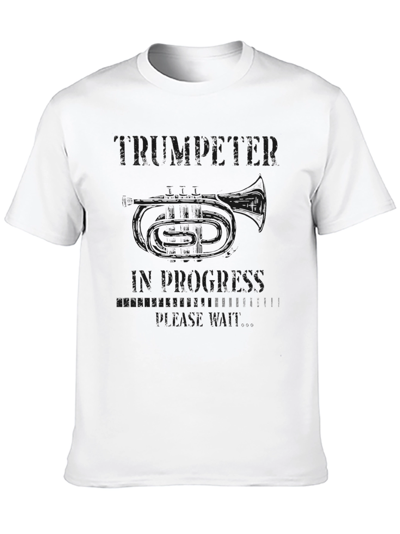 Tuba Player In Progress Funny Band T-Shirt