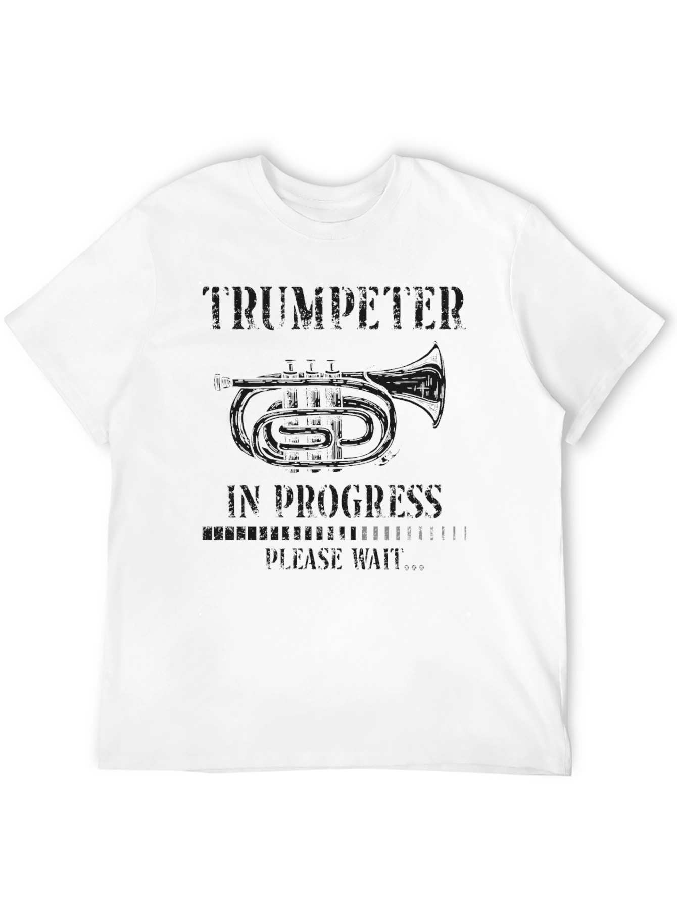 Tuba Player In Progress Funny Band T-Shirt