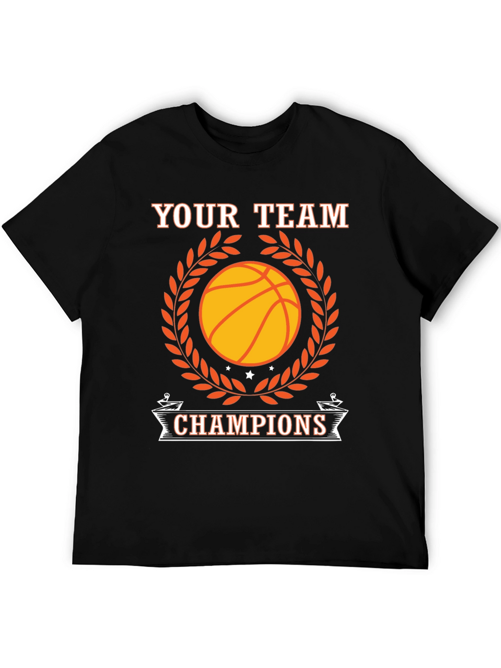 Your Team Champions Basketball T-Shirt
