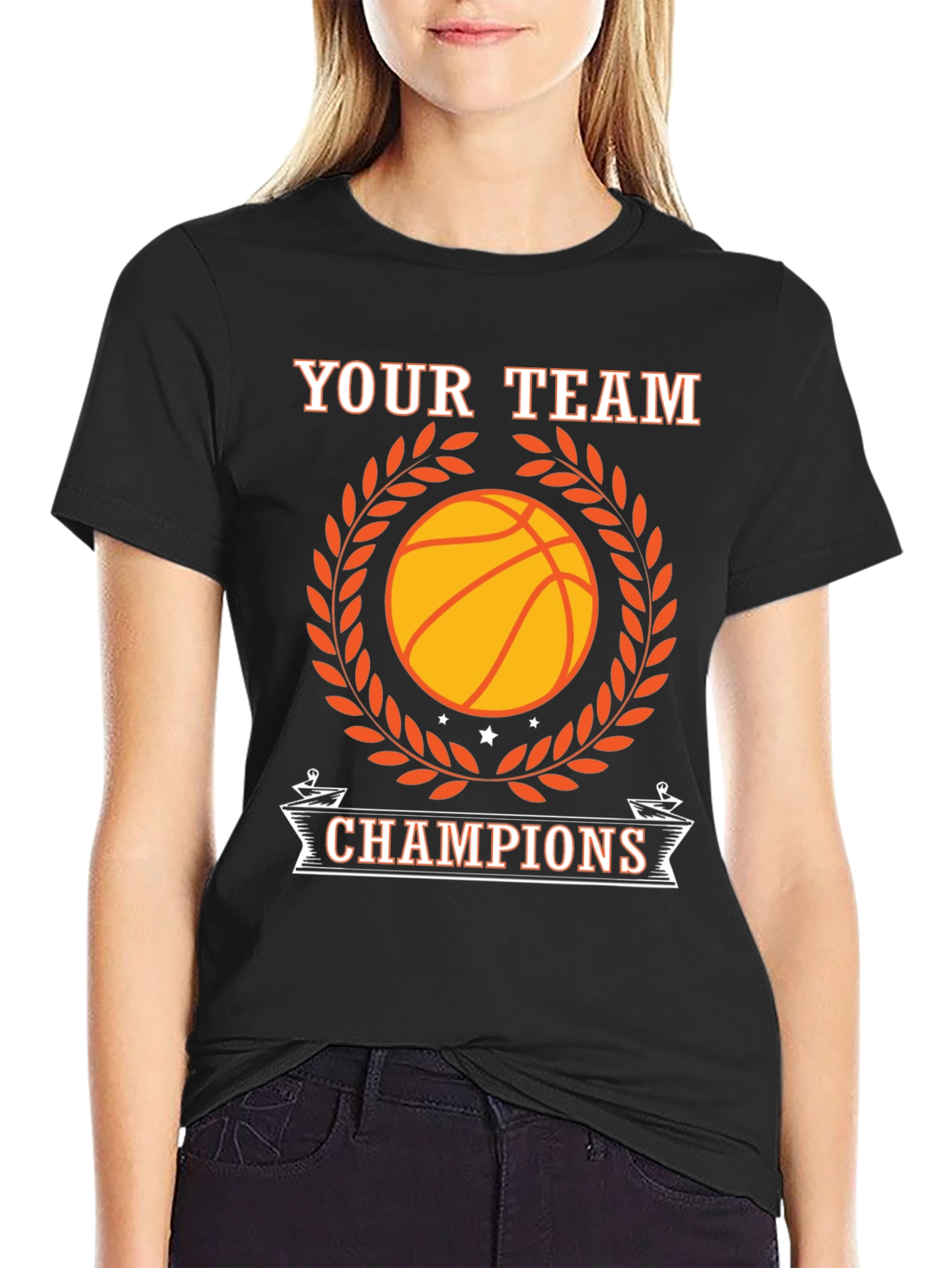 Your Team Champions Basketball T-Shirt