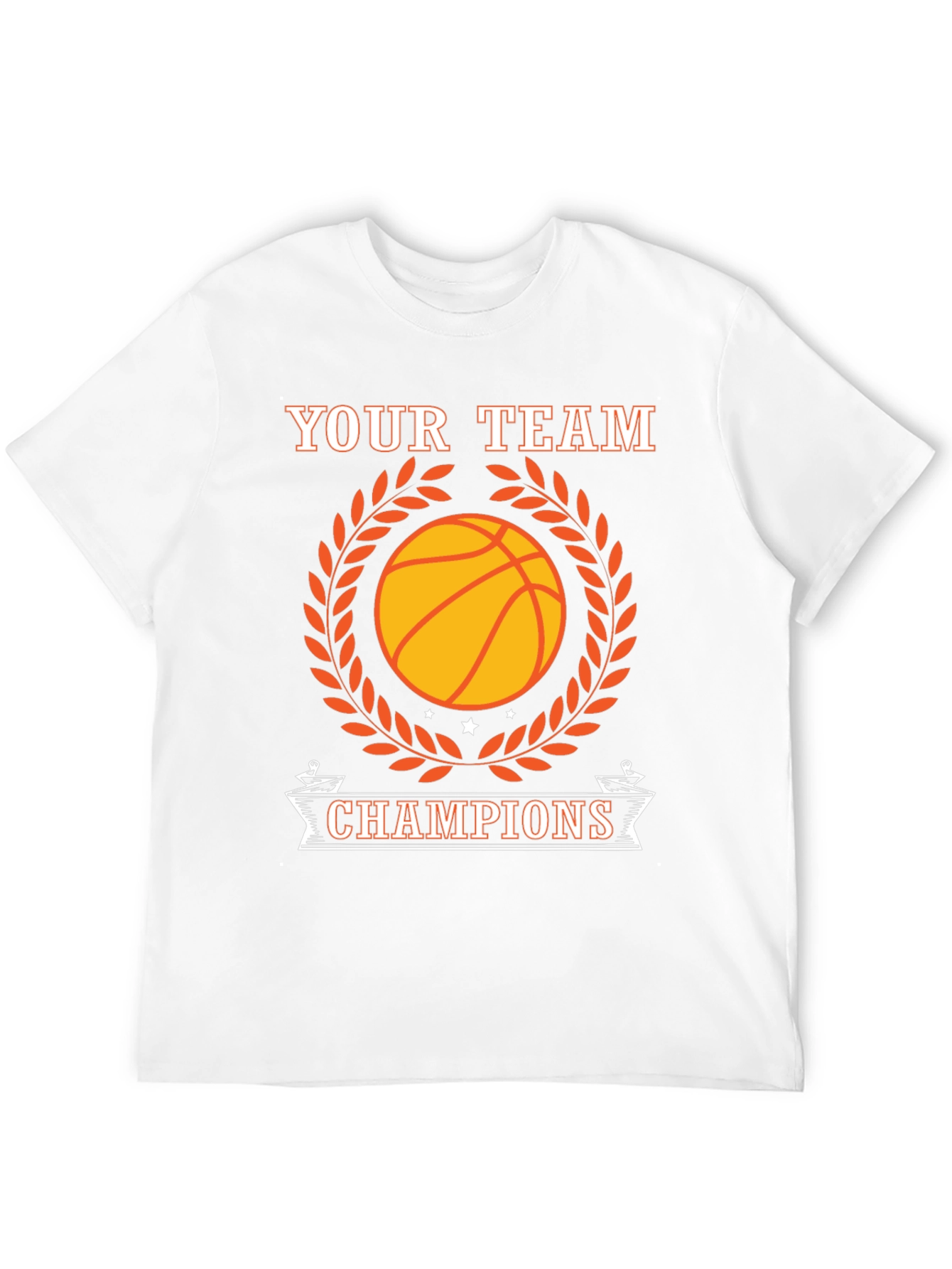 Your Team Champions Basketball T-Shirt