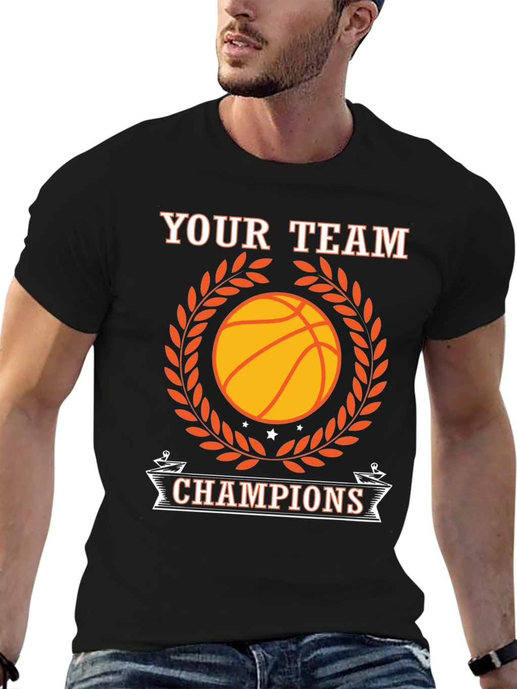 Your Team Champions Basketball T-Shirt