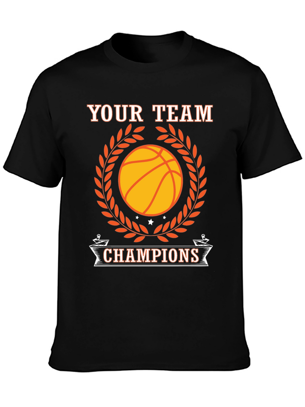 Your Team Champions Basketball T-Shirt