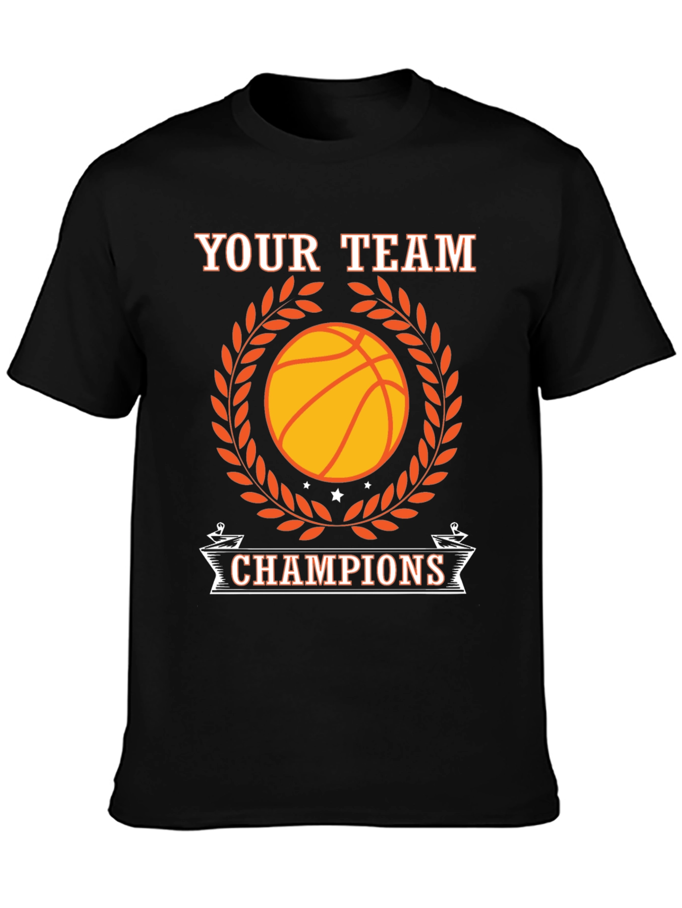 Your Team Champions Basketball T-Shirt