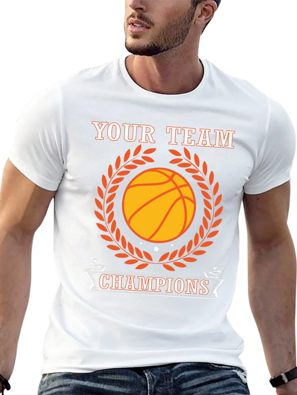 Your Team Champions Basketball T-Shirt