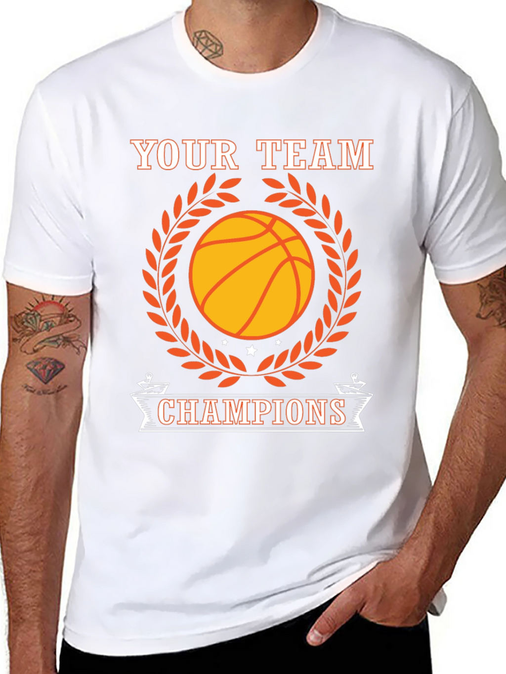Your Team Champions Basketball T-Shirt