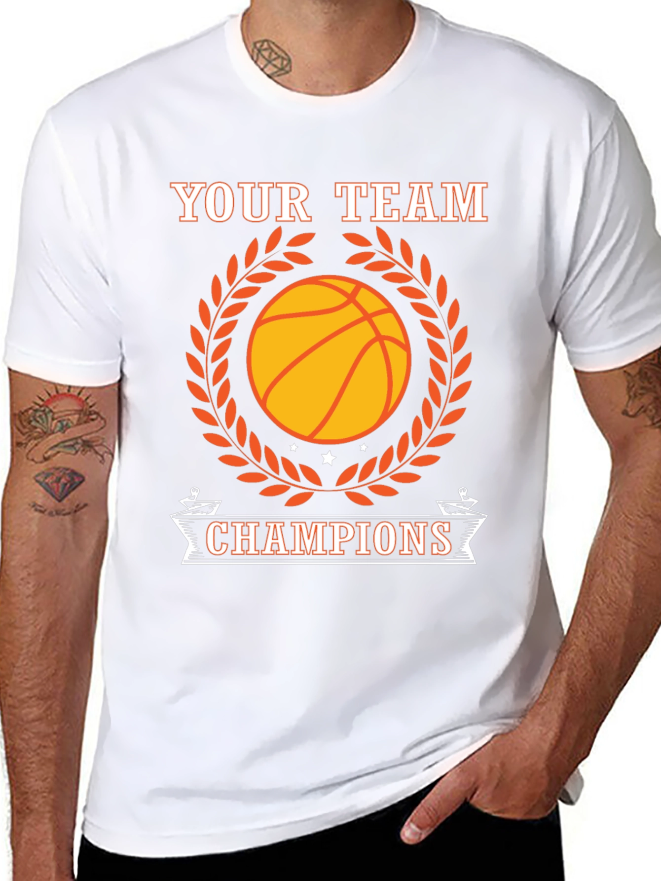 Your Team Champions Basketball T-Shirt