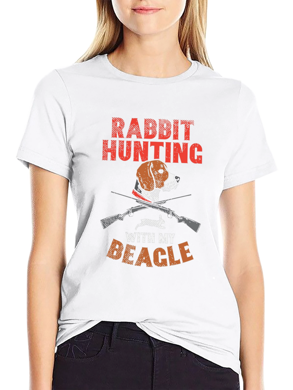 Rabbit Hunting Beagle T-Shirt