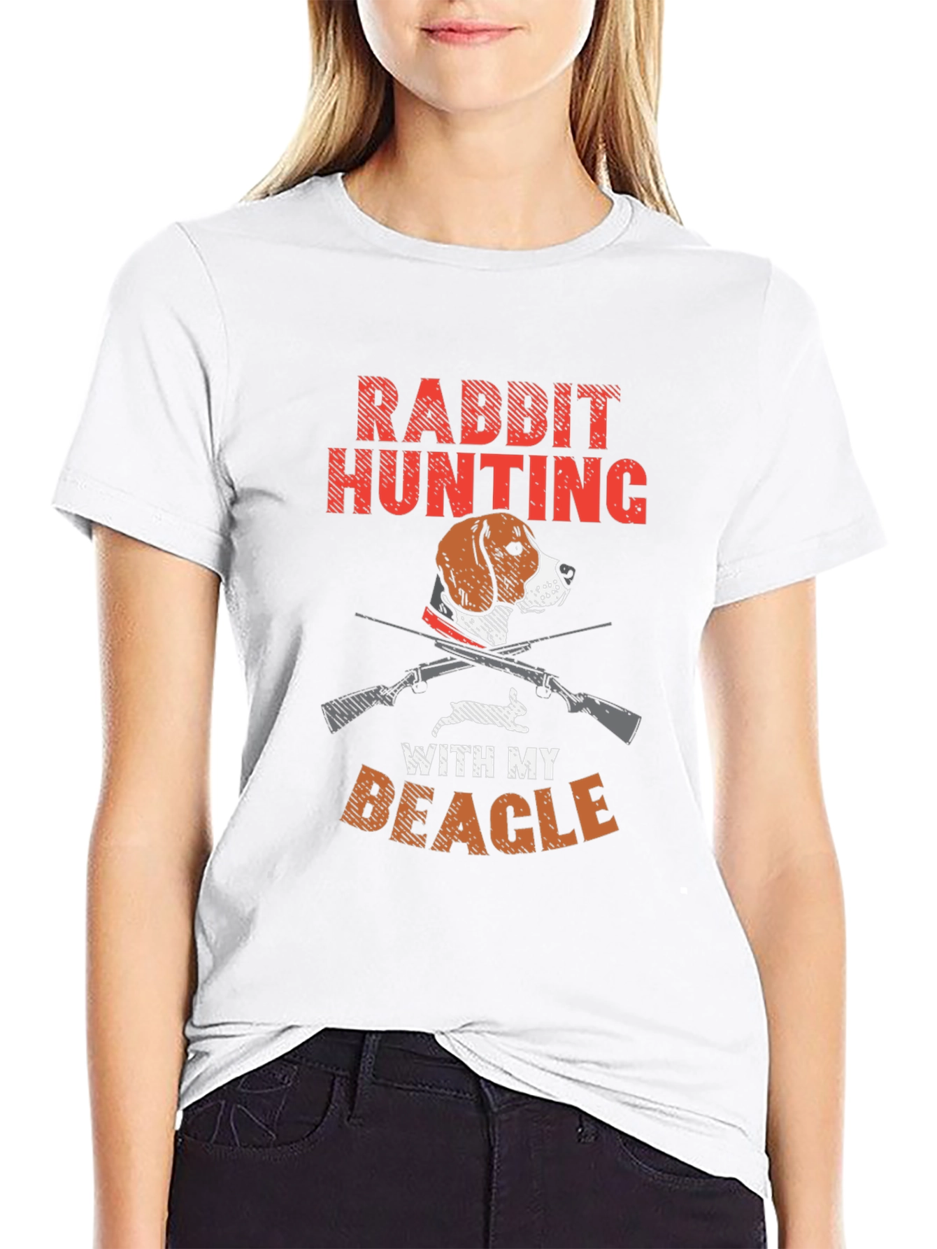 Rabbit Hunting Beagle T-Shirt
