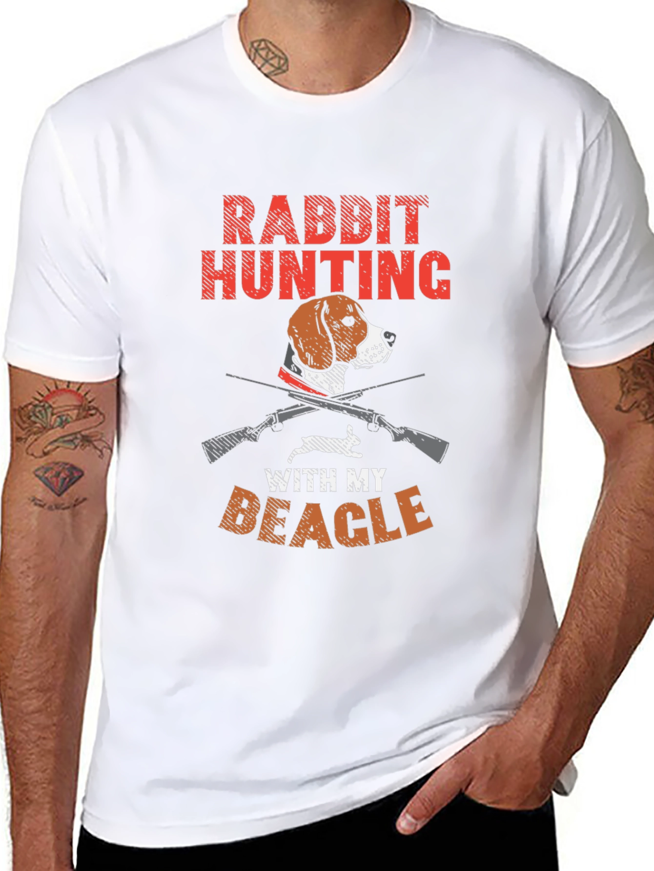 Rabbit Hunting Beagle T-Shirt