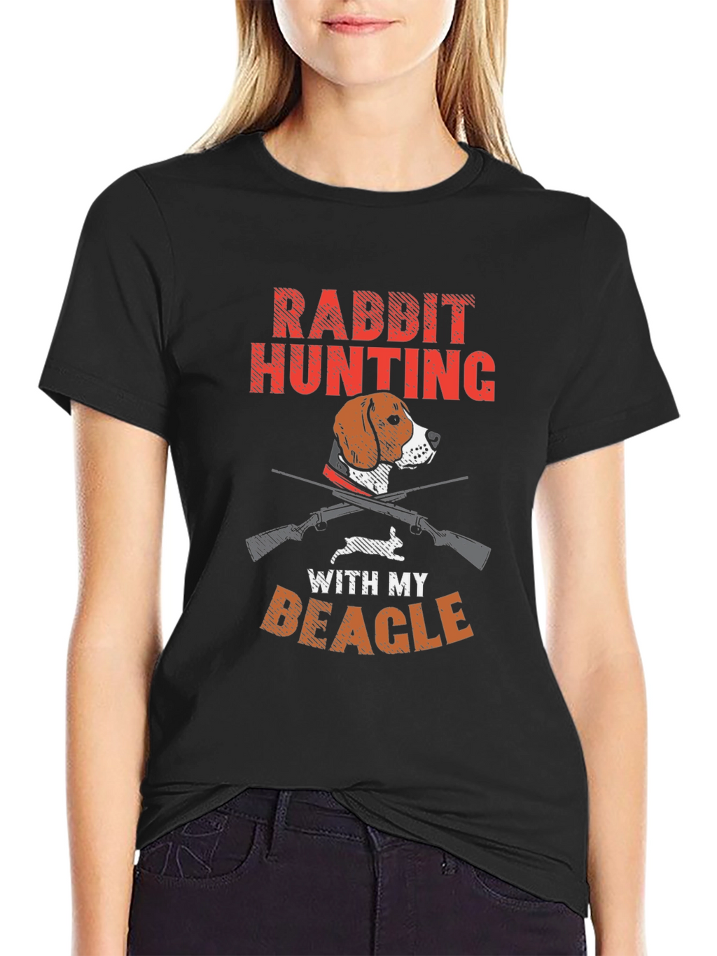 Rabbit Hunting Beagle T-Shirt
