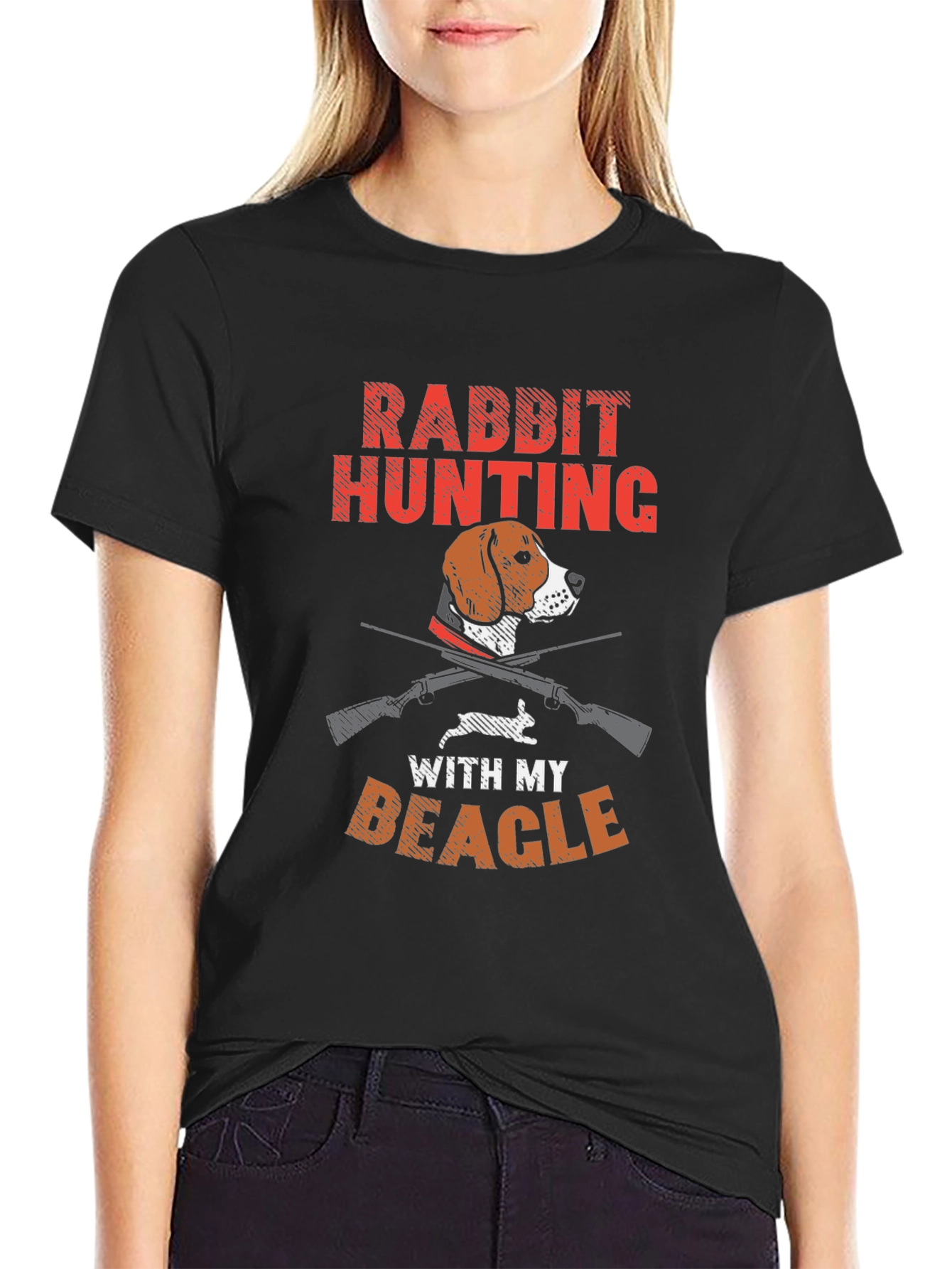 Rabbit Hunting Beagle T-Shirt