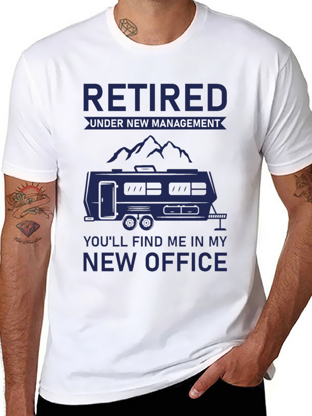 Retired Under New Management T-Shirt