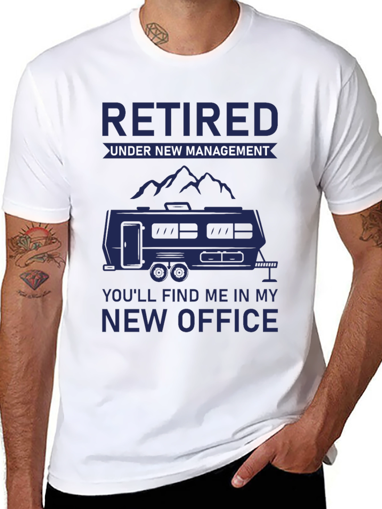 Retired Under New Management T-Shirt