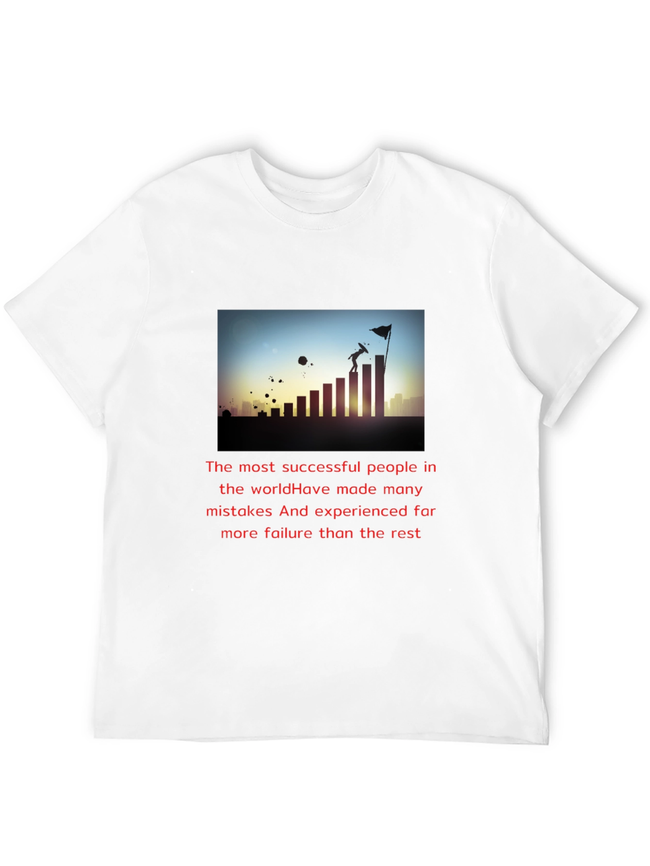 Motivational Success T-Shirt - Black