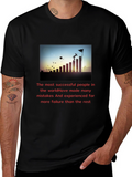 Motivational Success T-Shirt - Black
