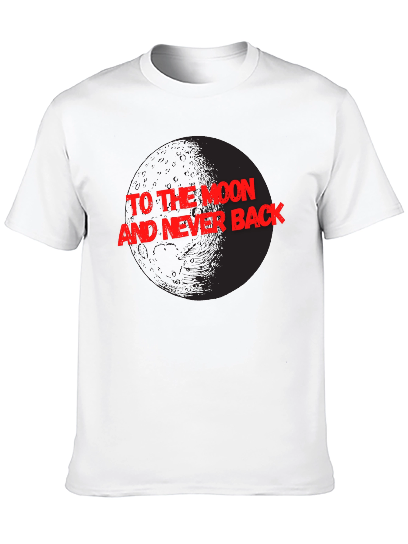 To the Moon and Never Back Graphic Tee