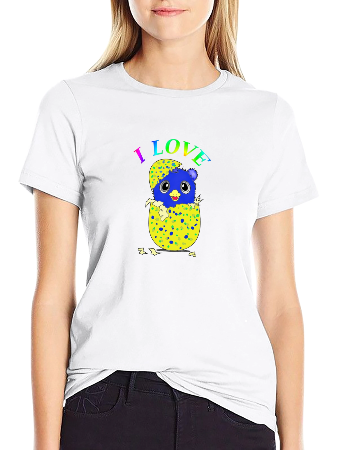 I Love Hatching Chick T-Shirt