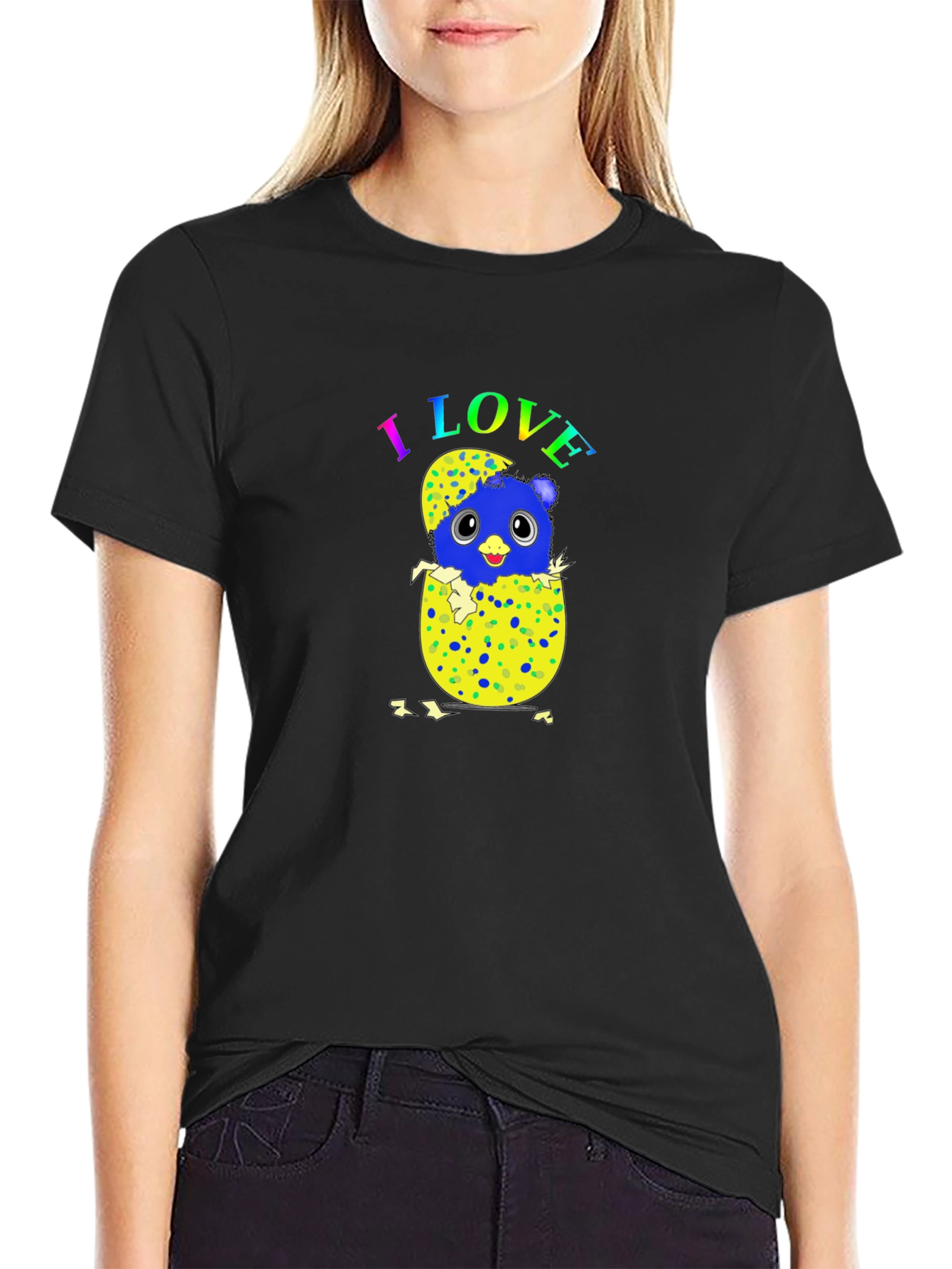 I Love Hatching Chick T-Shirt