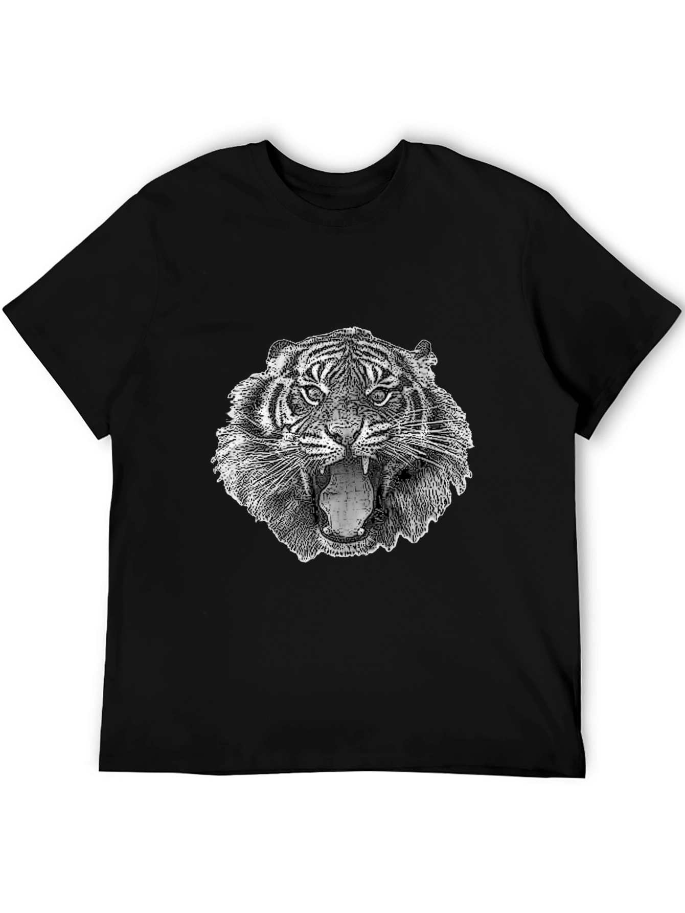 Tiger Graphic T-Shirt - Fierce Animal Print