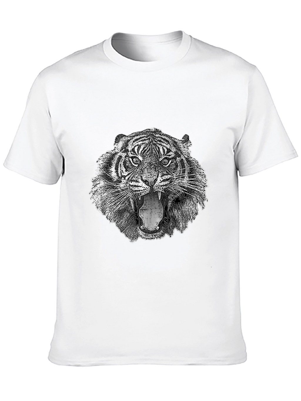 Tiger Graphic T-Shirt - Fierce Animal Print