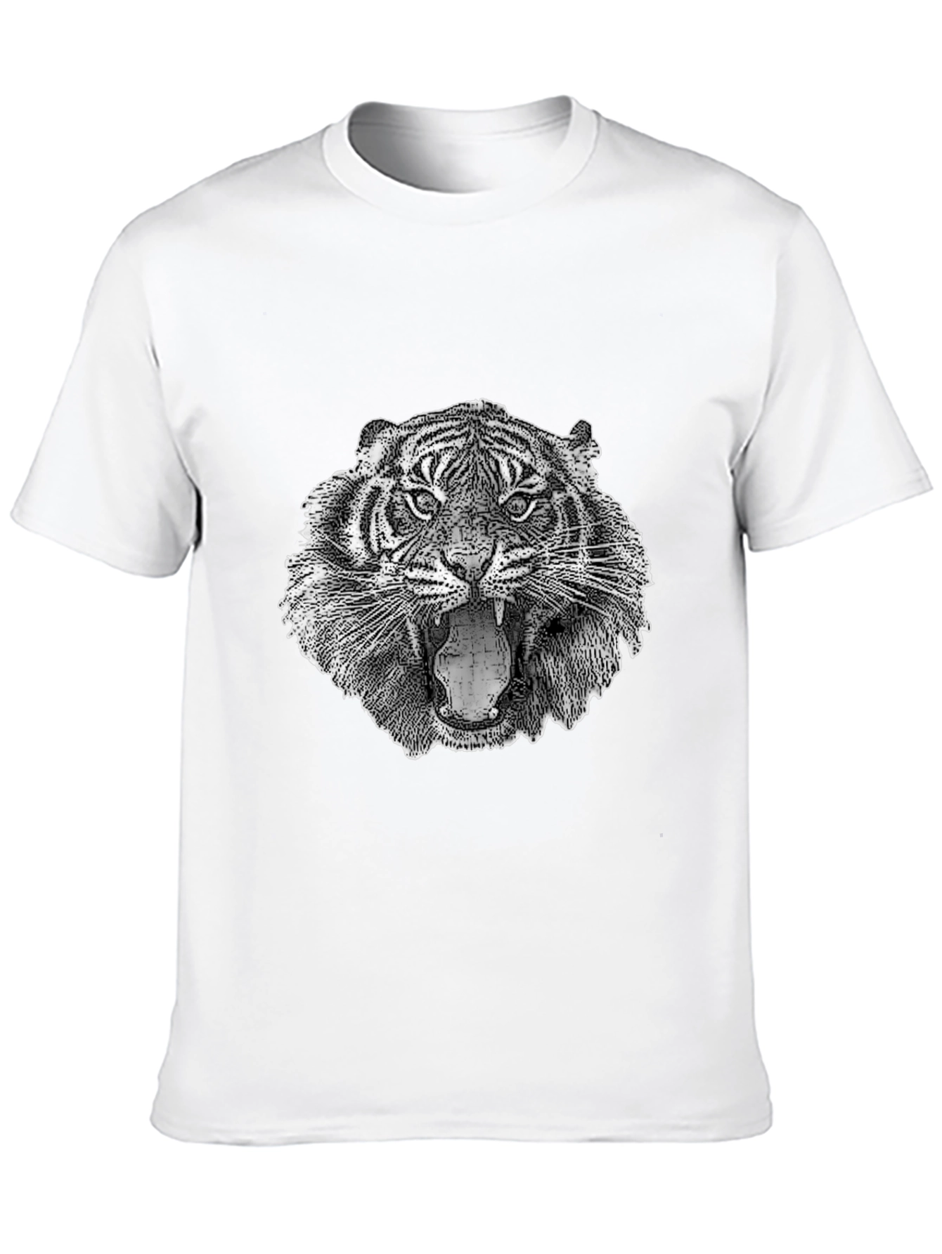 Tiger Graphic T-Shirt - Fierce Animal Print