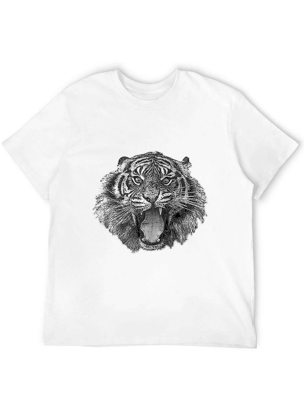 Tiger Graphic T-Shirt - Fierce Animal Print