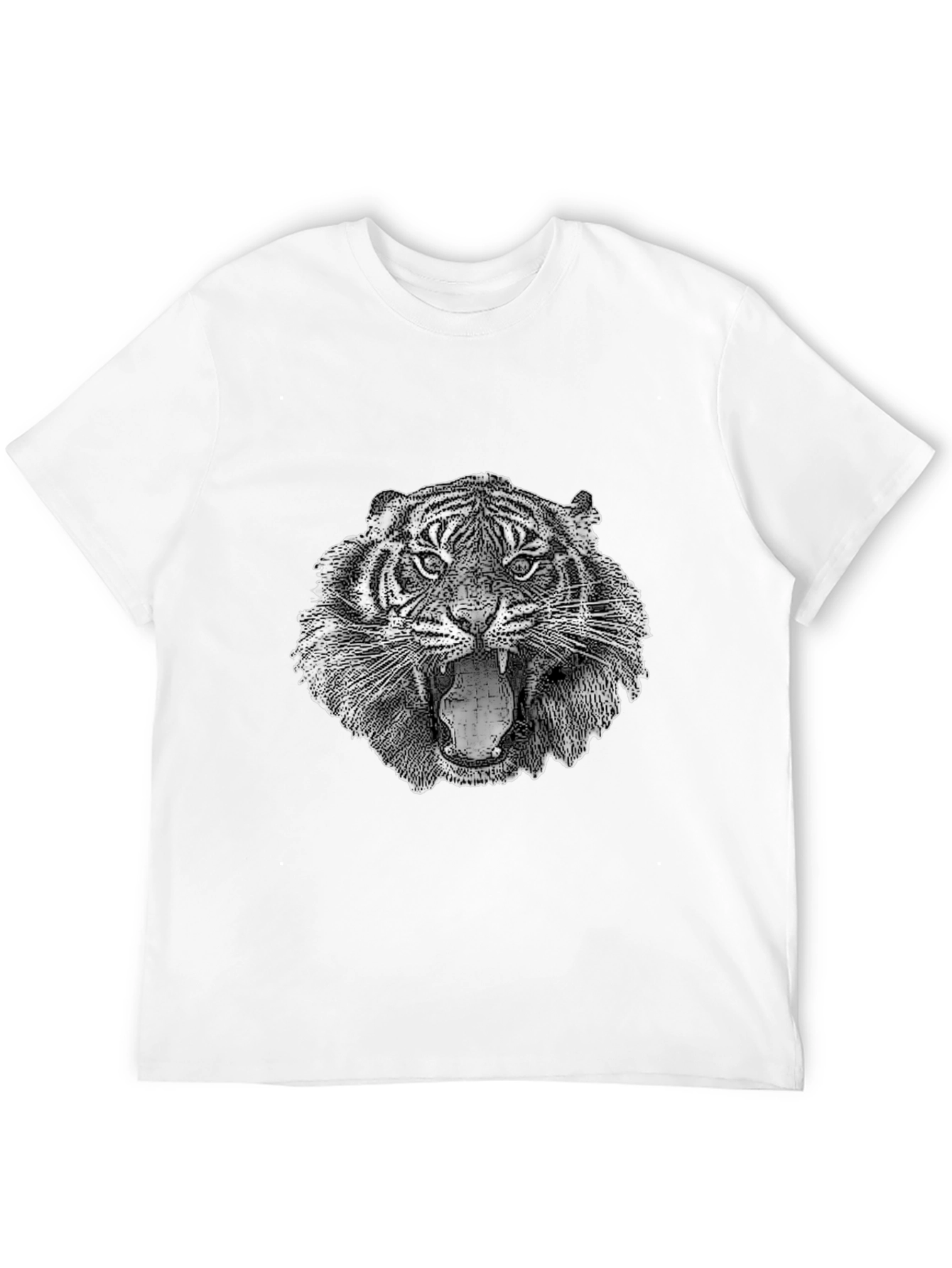 Tiger Graphic T-Shirt - Fierce Animal Print