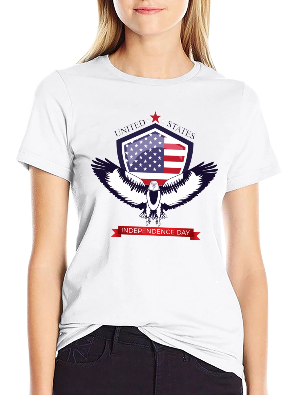 Independence Day Eagle Graphic Tee