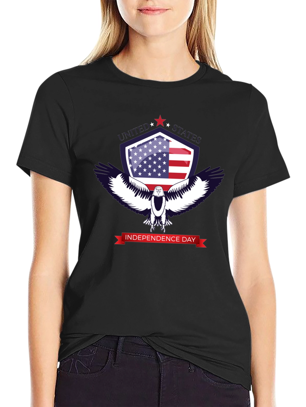 Independence Day Eagle Graphic Tee