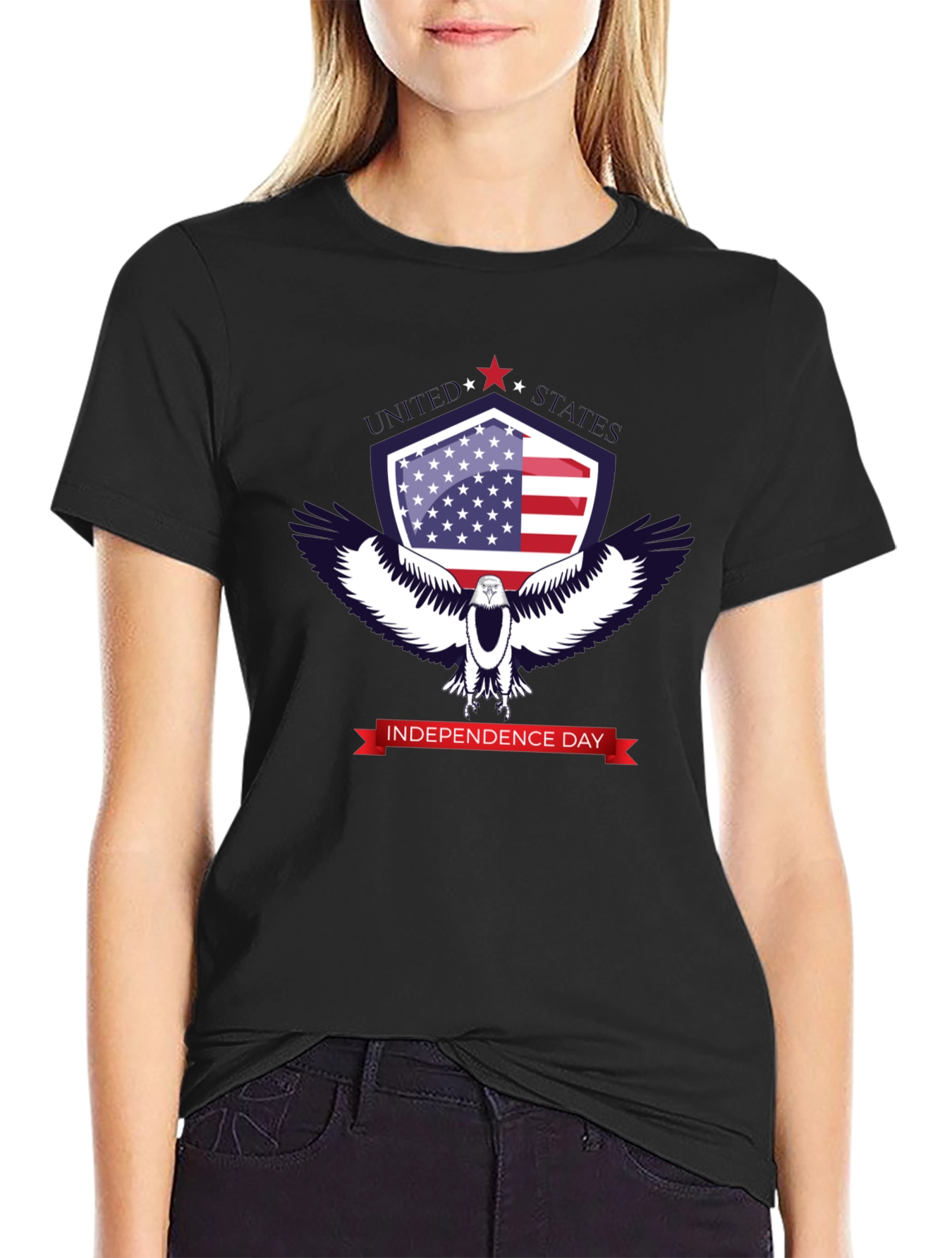 Independence Day Eagle Graphic Tee