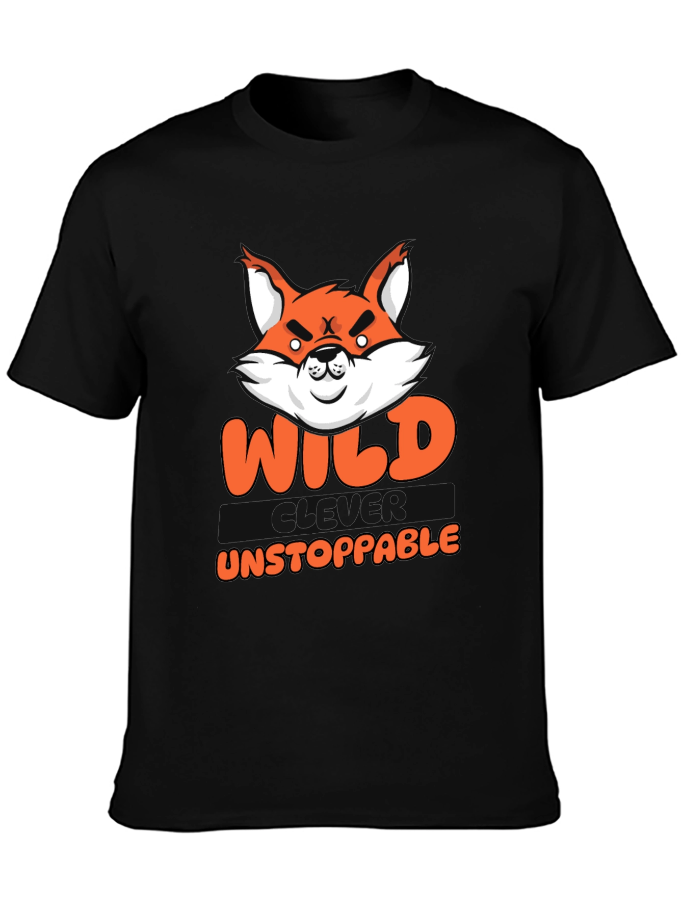 Wild Fox Graphic T-Shirt - Unstoppable Style!
