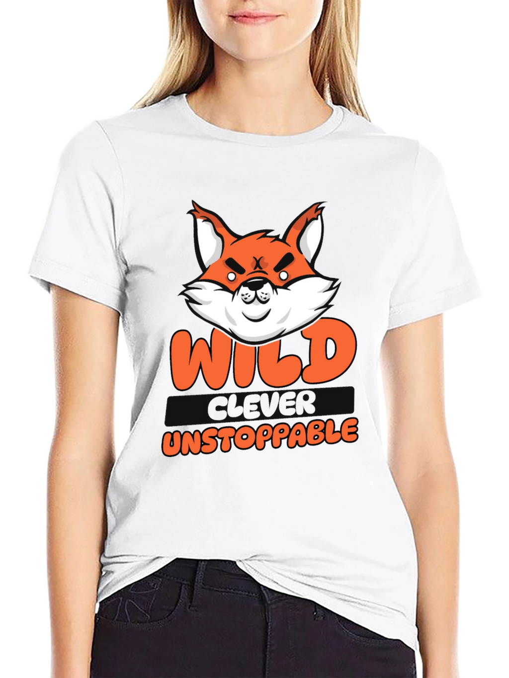 Wild Fox Graphic T-Shirt - Unstoppable Style!